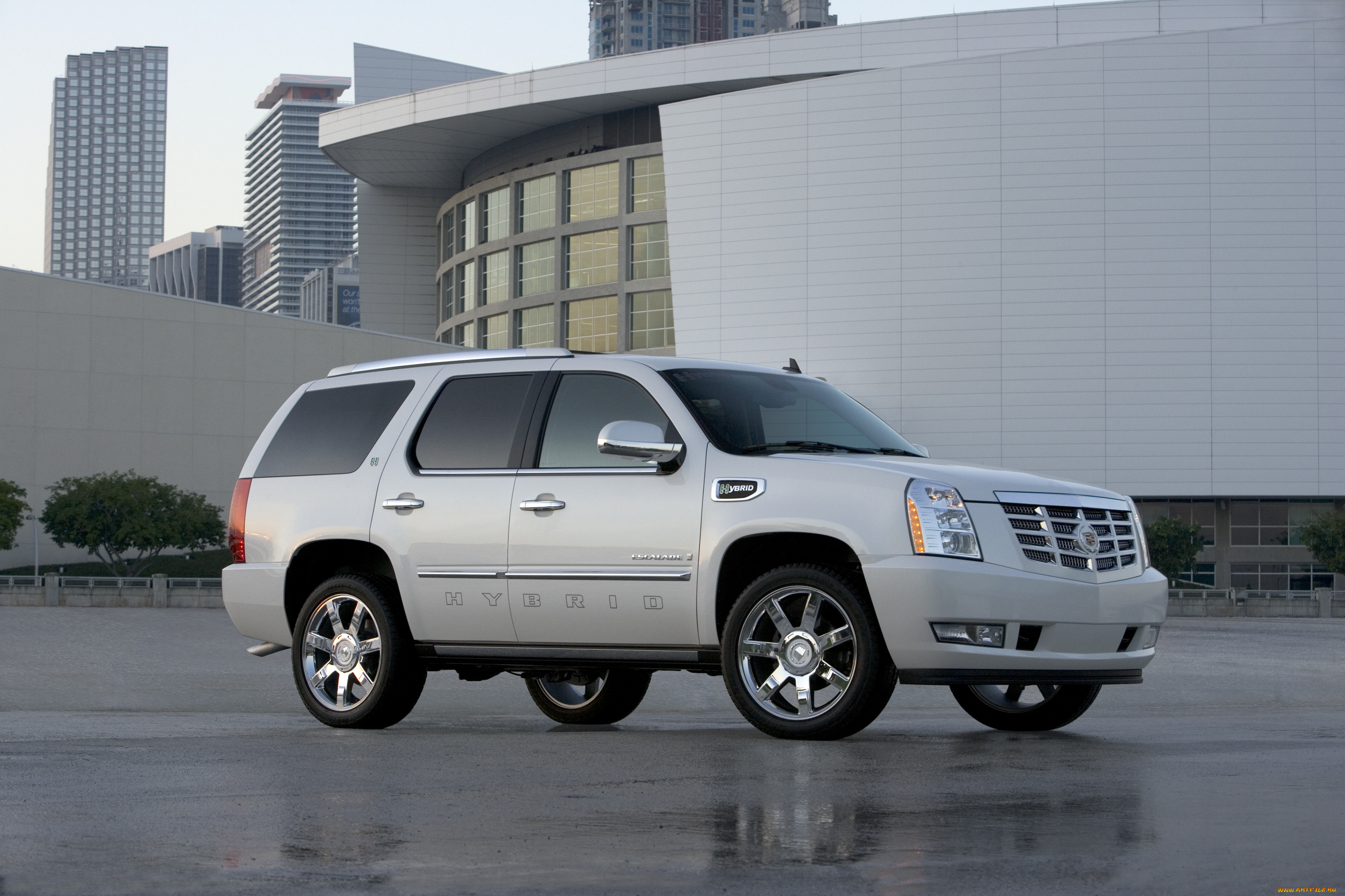 , cadillac, escalade, hybrid